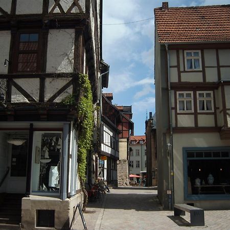 Ferienwohnungen Marktstrasse 15 Quedlinburg Exteriör bild