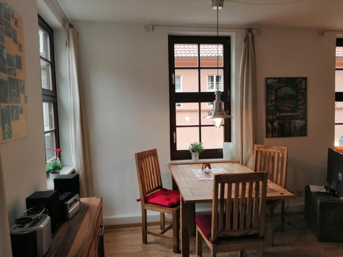 Ferienwohnungen Marktstrasse 15 Quedlinburg Exteriör bild