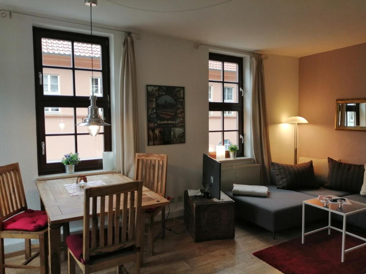 Ferienwohnungen Marktstrasse 15 Quedlinburg Exteriör bild