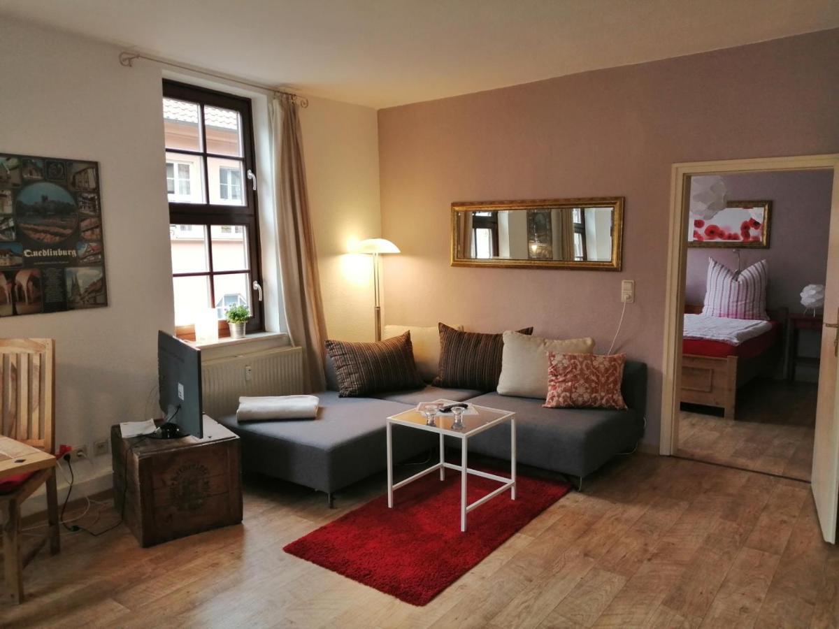 Ferienwohnungen Marktstrasse 15 Quedlinburg Exteriör bild