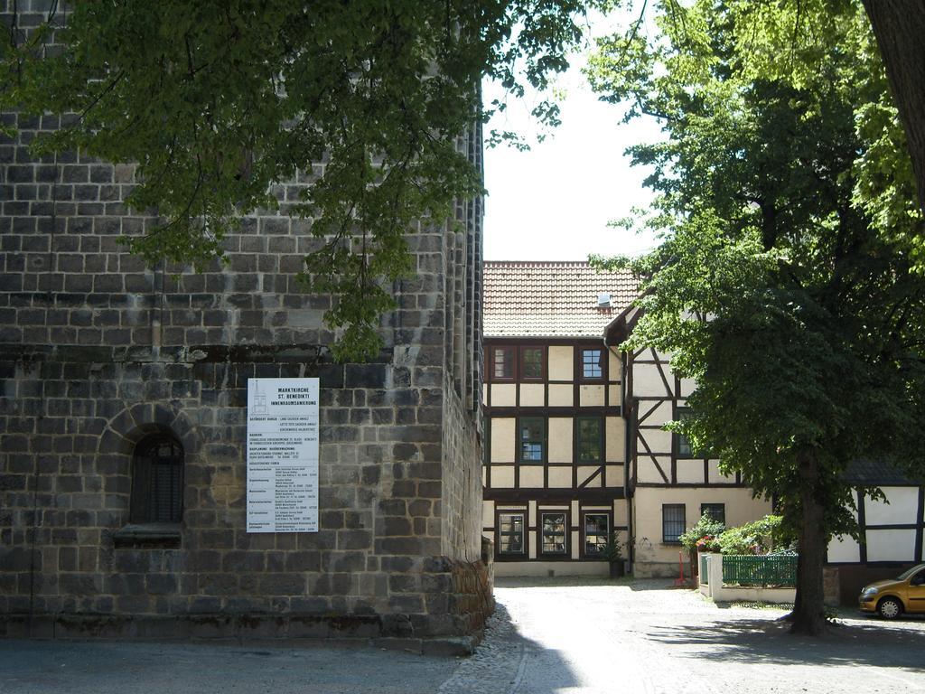 Ferienwohnungen Marktstrasse 15 Quedlinburg Exteriör bild
