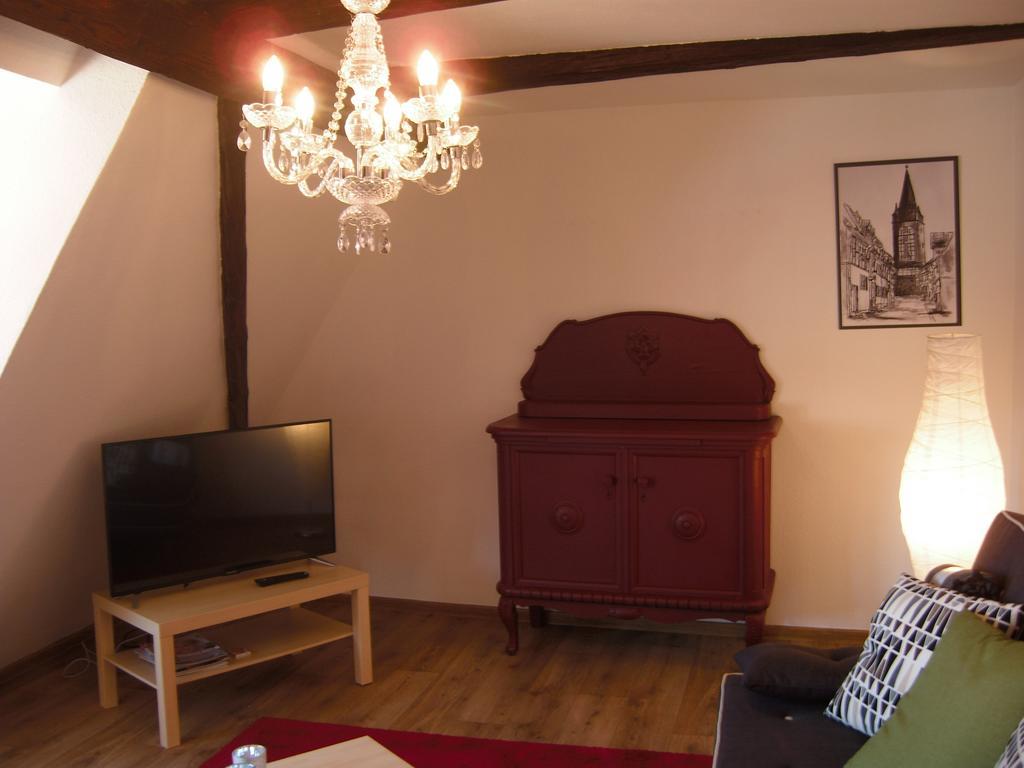 Ferienwohnungen Marktstrasse 15 Quedlinburg Exteriör bild