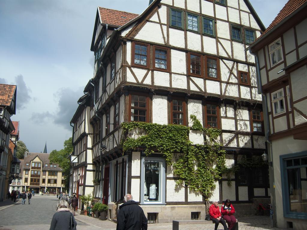 Ferienwohnungen Marktstrasse 15 Quedlinburg Exteriör bild