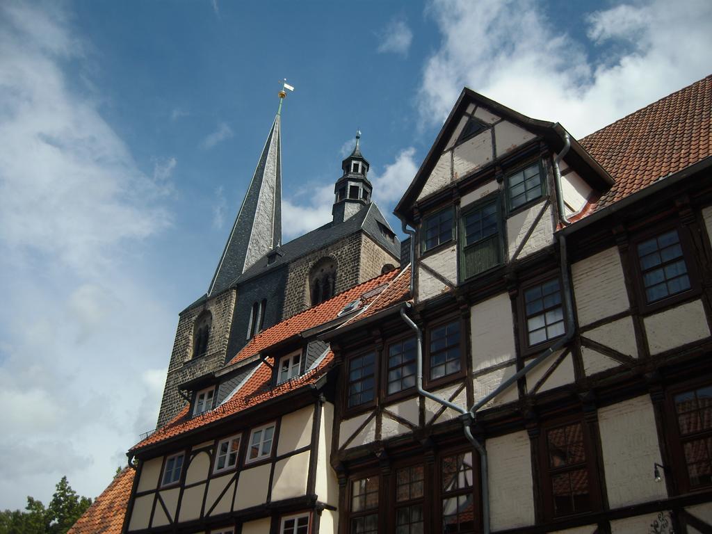 Ferienwohnungen Marktstrasse 15 Quedlinburg Exteriör bild
